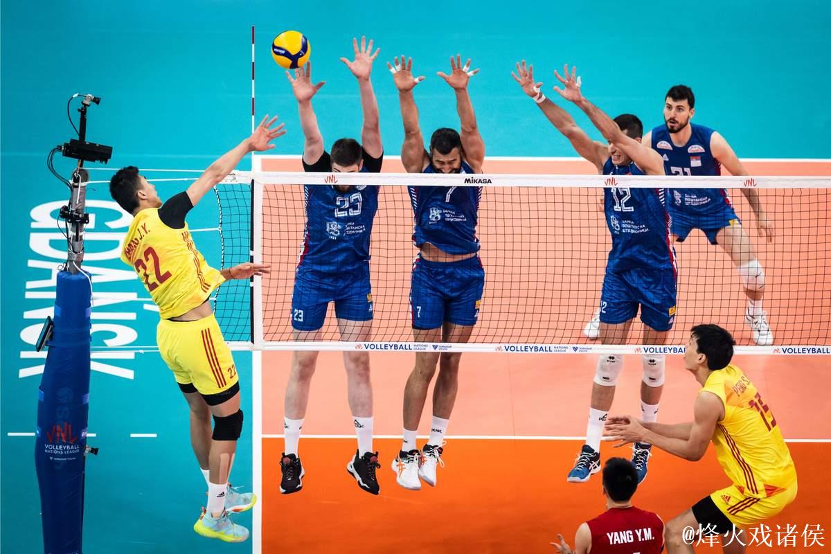 中国男排0-3负于塞尔维亚 男排世锦赛连输两场